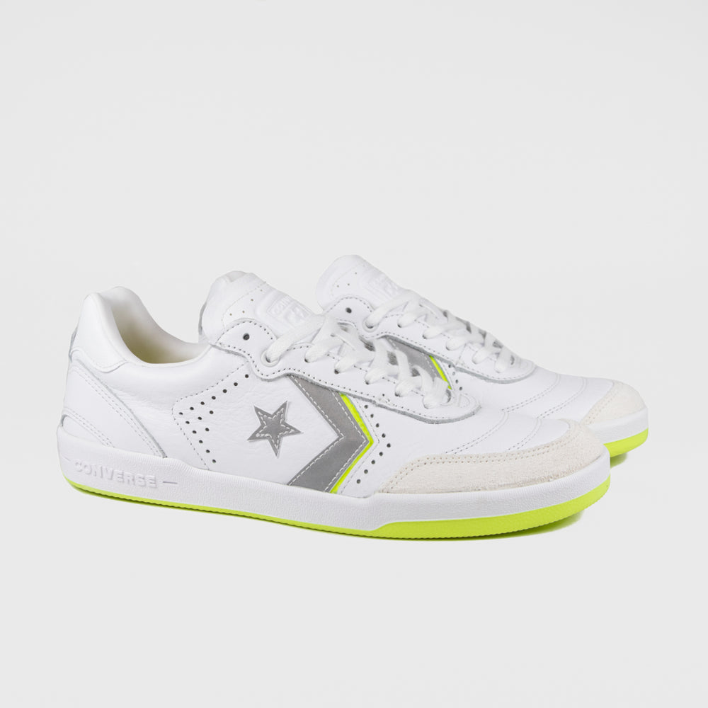 Converse Cons - Louie Lopez 2 OX Shoes - White / White / Volt