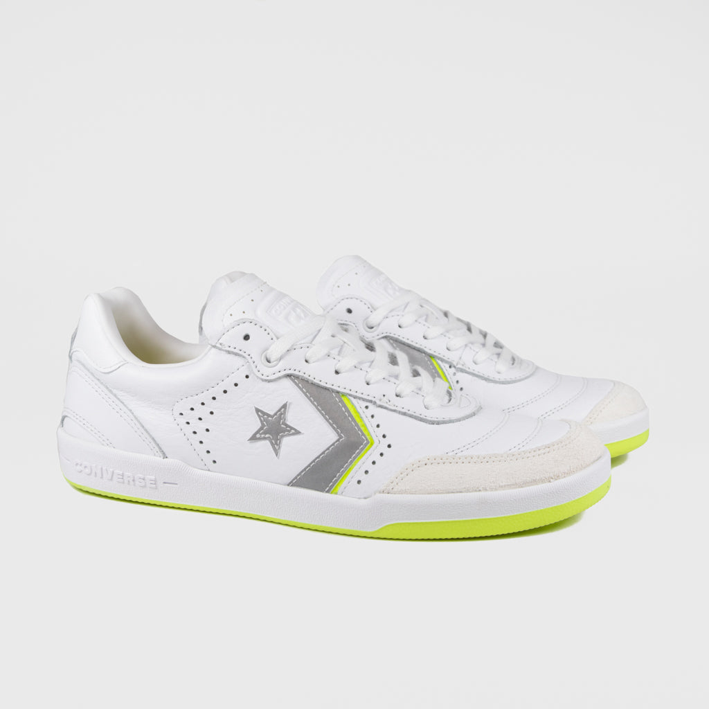 Converse Cons - Louie Lopez 2 OX Shoes - White / White / Volt
