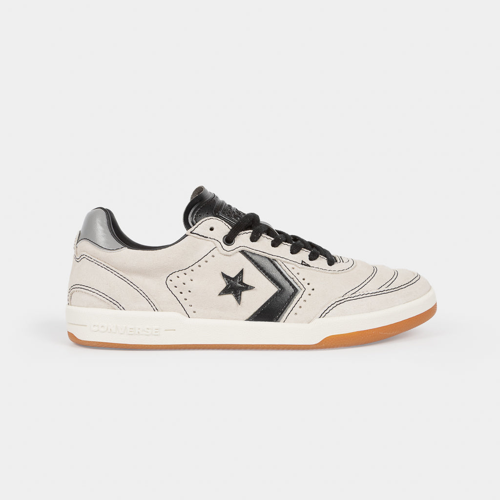 White Suede With Black Detail Converse Cons Louie Lopez 2 Skate Shoes