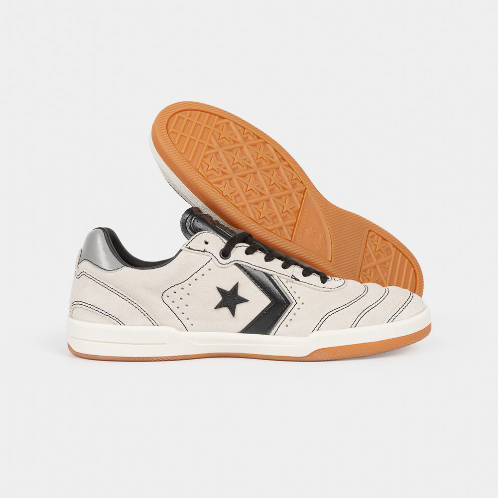 White Suede With Black Detail Converse Cons Louie Lopez 2 Skate Shoes