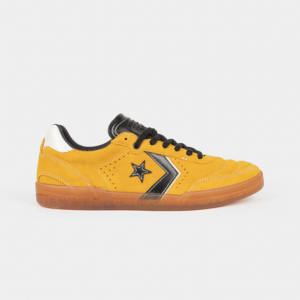 Yellow Suede With Black Detail Converse Cons Louie Lopez 2 Skate Shoes