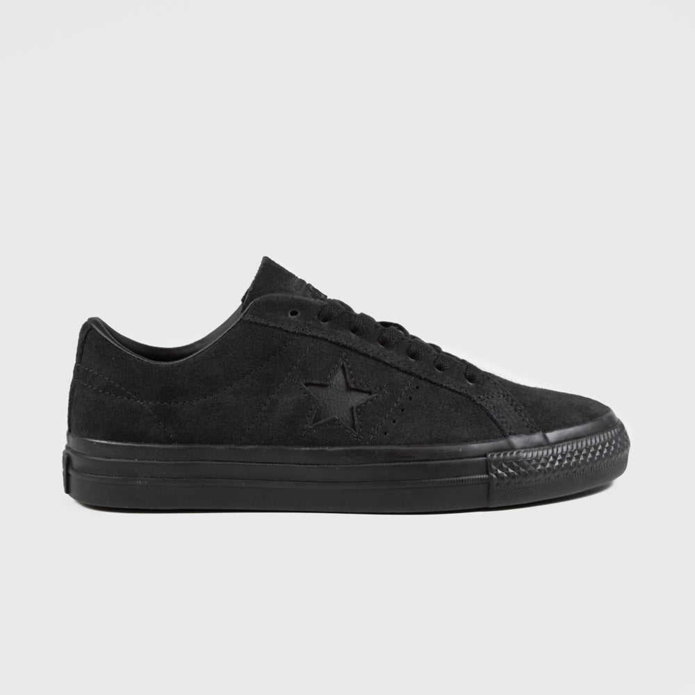 Converse Cons All Black One Star Pro OX Shoes