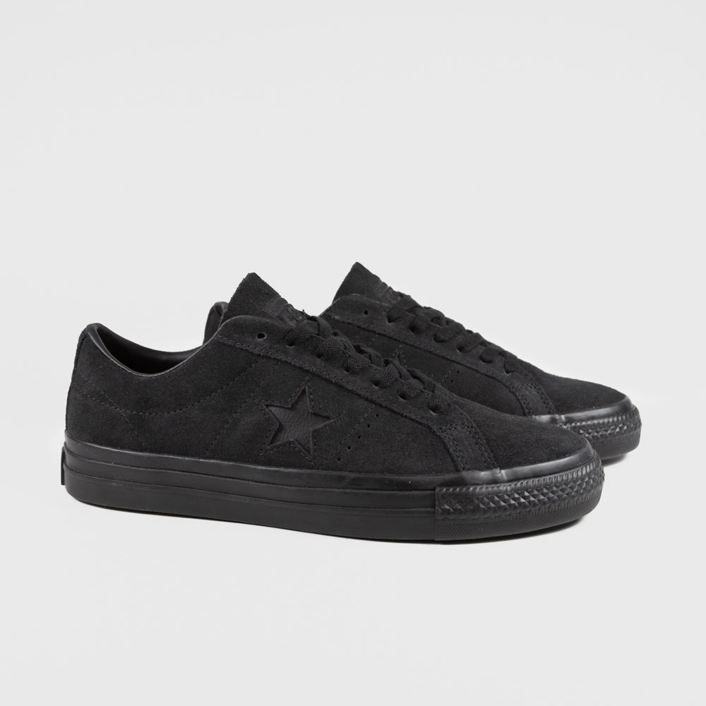 Converse Cons All Black One Star Pro OX Shoes