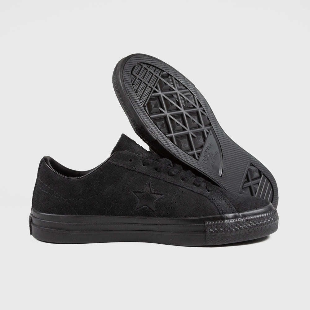 Converse Cons All Black One Star Pro OX Shoes