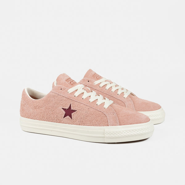 Converse Cons - One Star Pro OX Shoes - Canyon Dusk / Cherry Vision