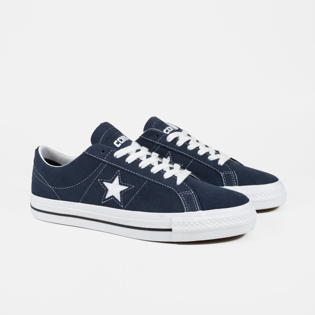 Converse Cons Navy One Star Pro OX Shoes