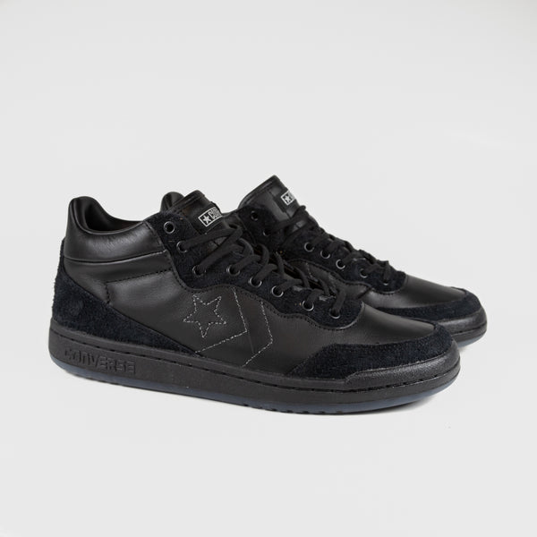 Converse Cons - Sage Elsesser Fastbreak Pro Mid Shoes - Black / Black / Black