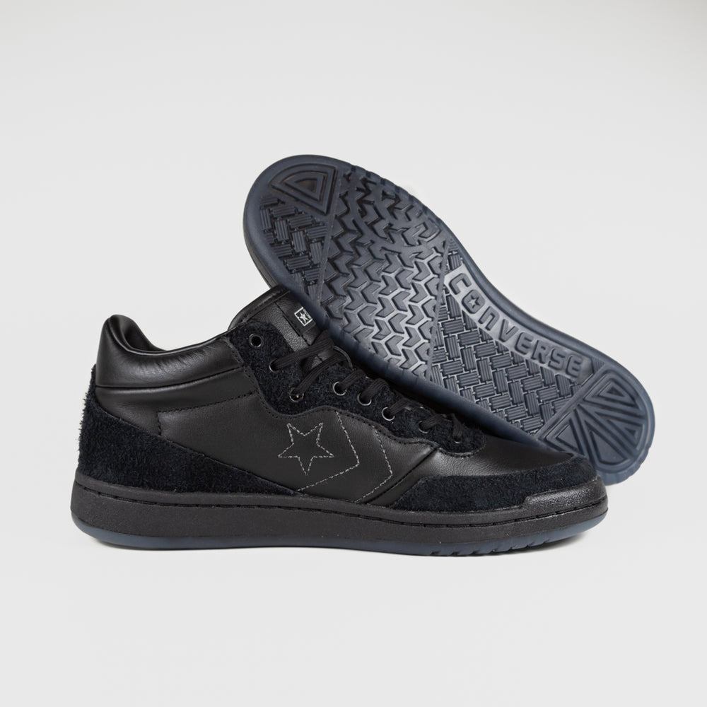 Converse Cons - Sage Elsesser Fastbreak Pro Mid Shoes - Black / Black / Black