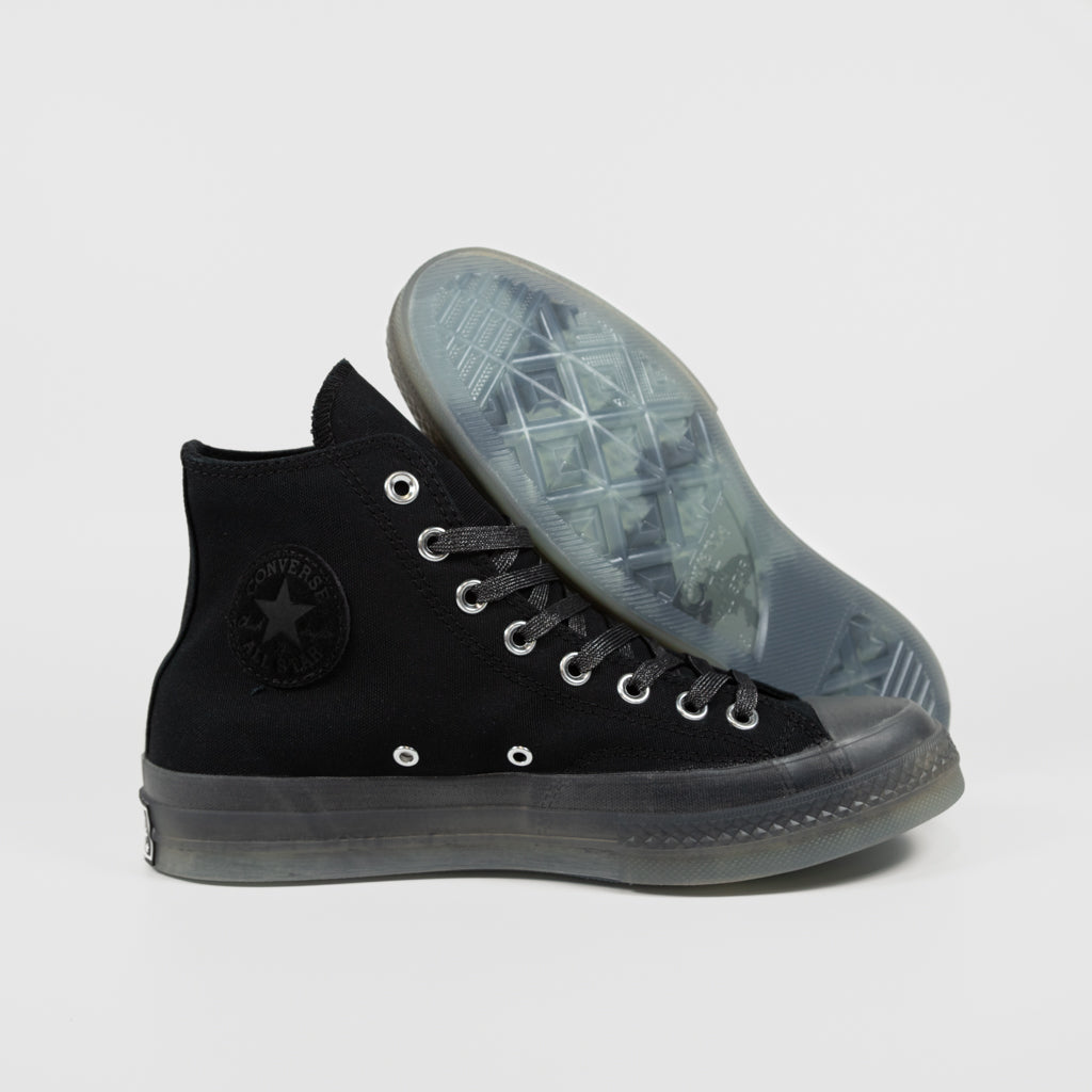 Converse Cons Turnstile Chuck 70s Hi Shoes Black Grey