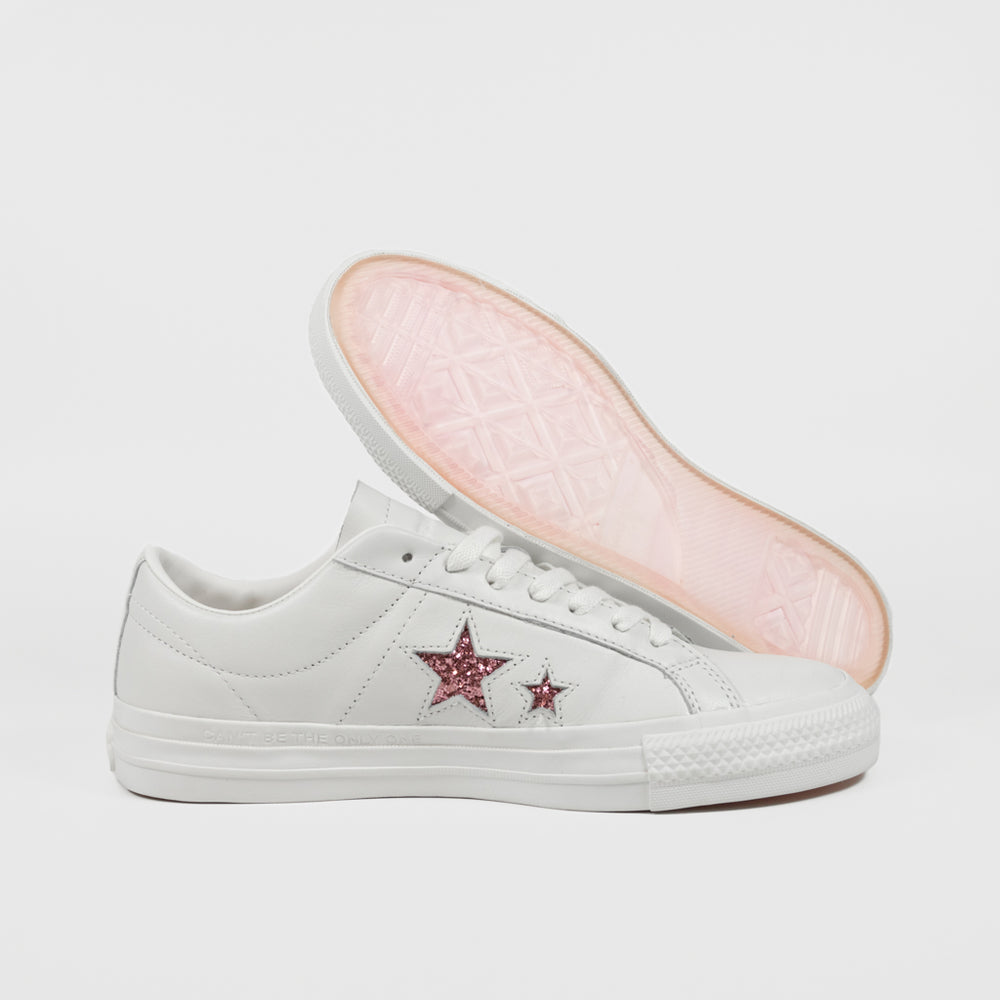 Converse Cons White Leather Turnstile One Star Pro Ox Shoes