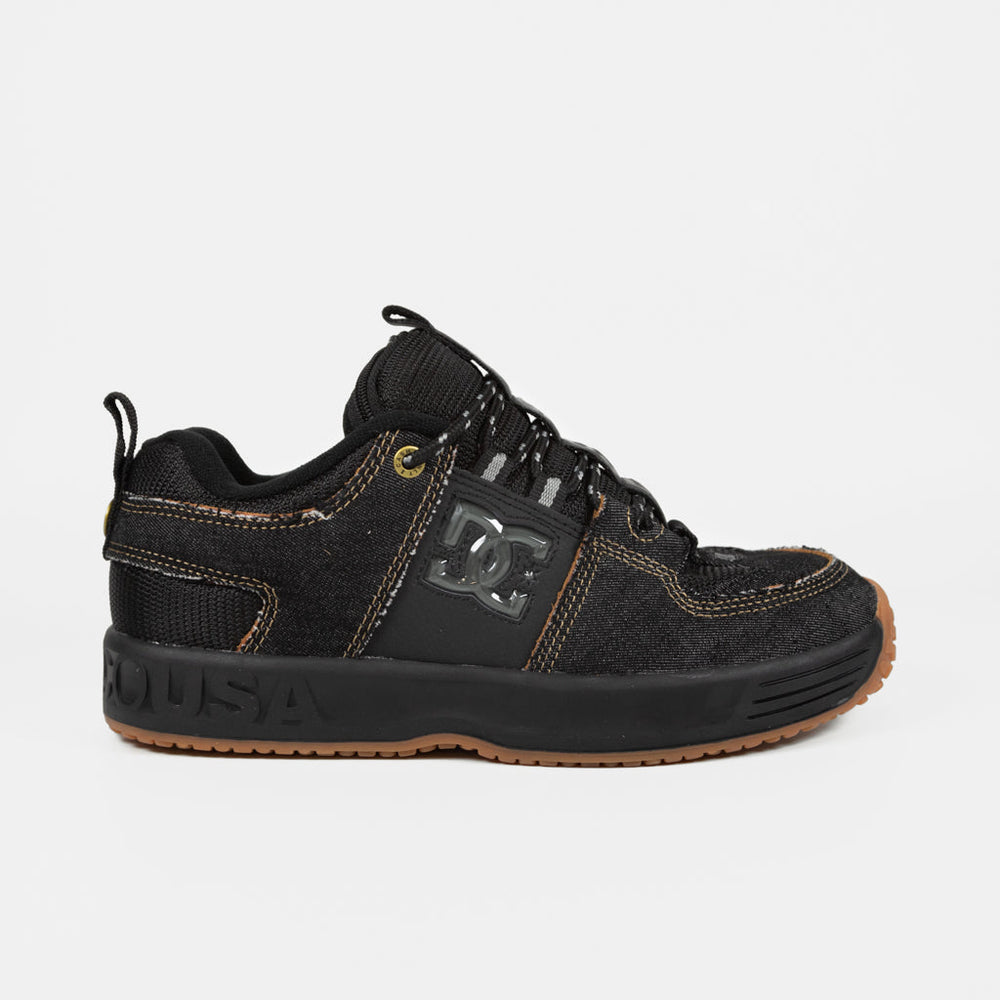DC Shoes Black Denim Cash Only Lynx OG Shoes