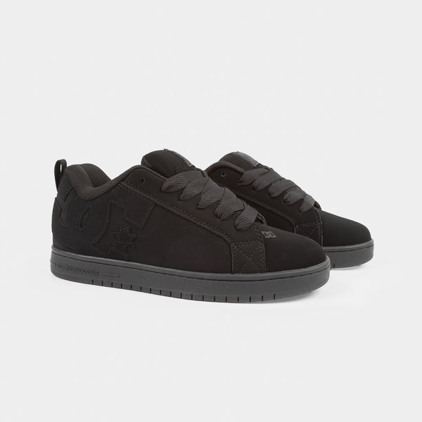 DC Shoes - Court Graffik Shoes - Black / Black / Black