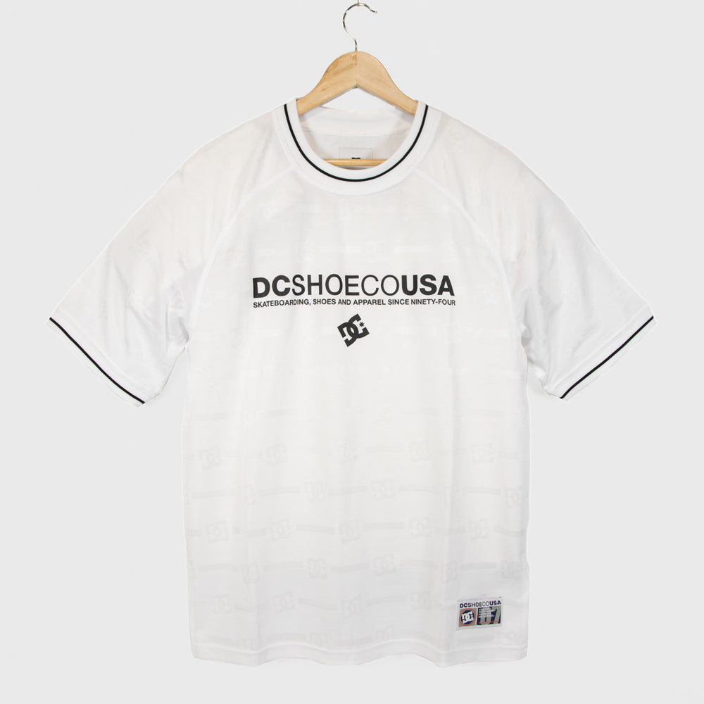 DC Shoes White And Black DC Supertour Jersey