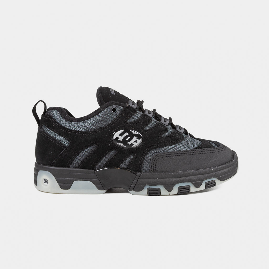DC Shoes  Black and Grey Hybrid OG Shoes