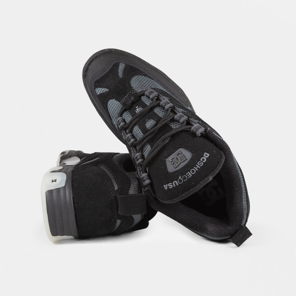 DC Shoes  Black and Grey Hybrid OG Shoes