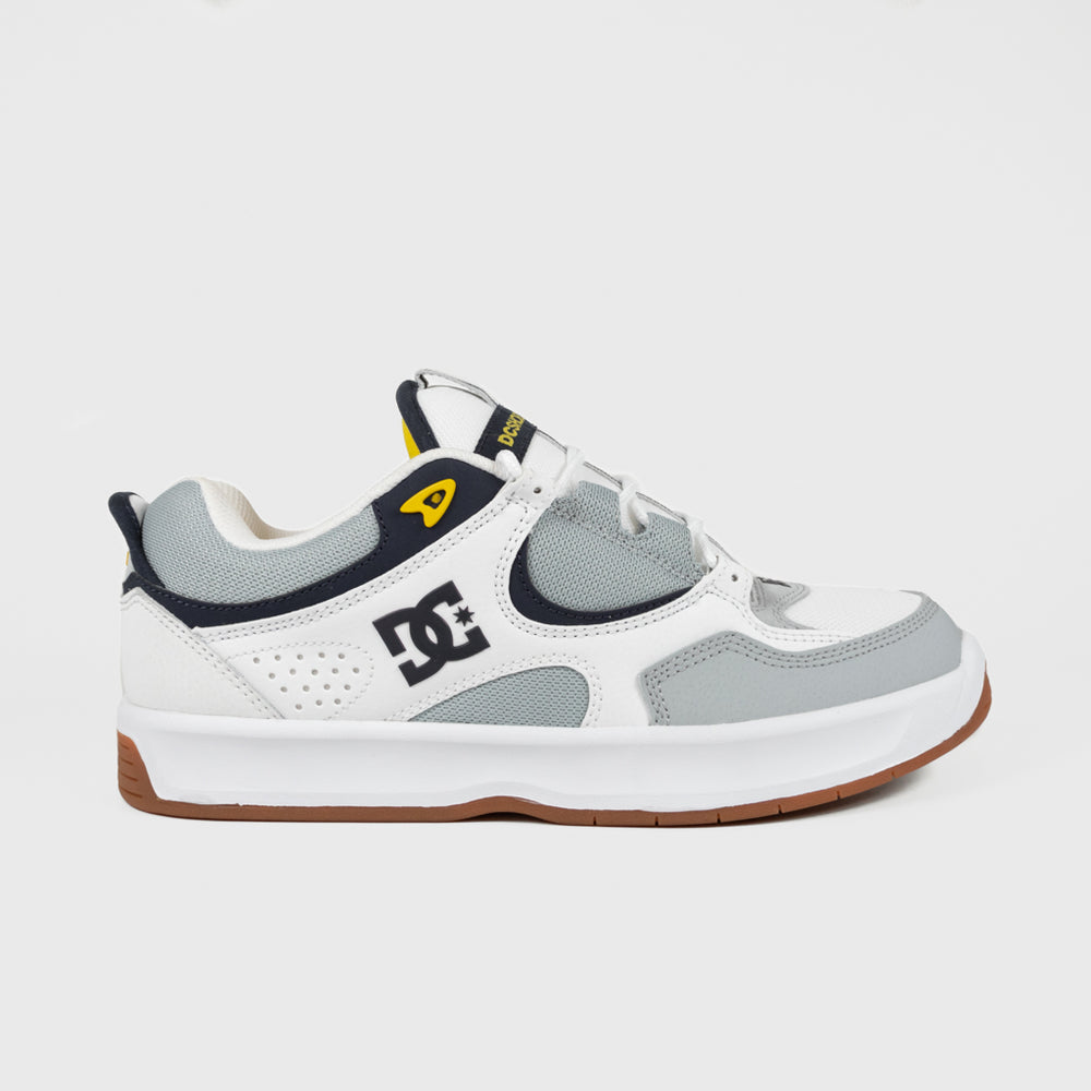 DC Shoes - Kalynx Zero Shoes - White / Grey UK 6