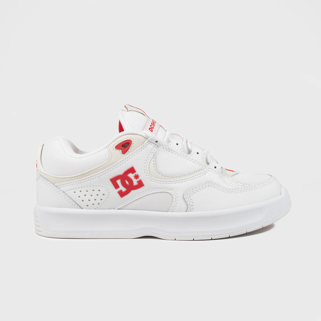 DC Shoes White Leather Kalynx Zero Shoes