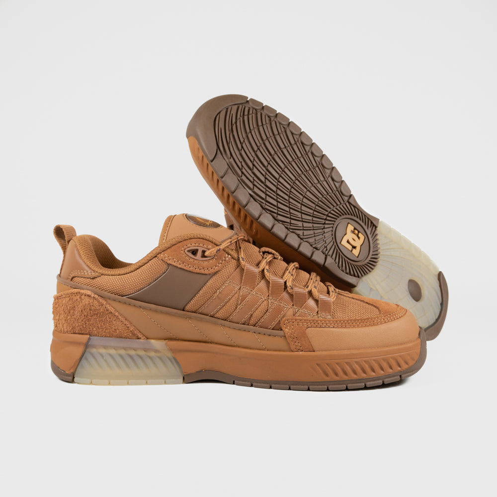 DC Shoes Tan Brown Lucien Shoes