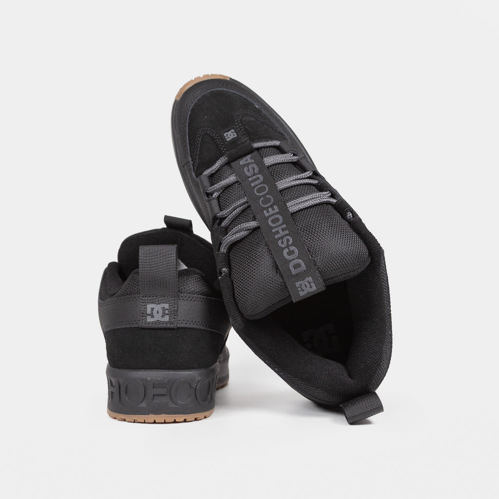 DC Shoes Black And Gum Lynx OG Shoes