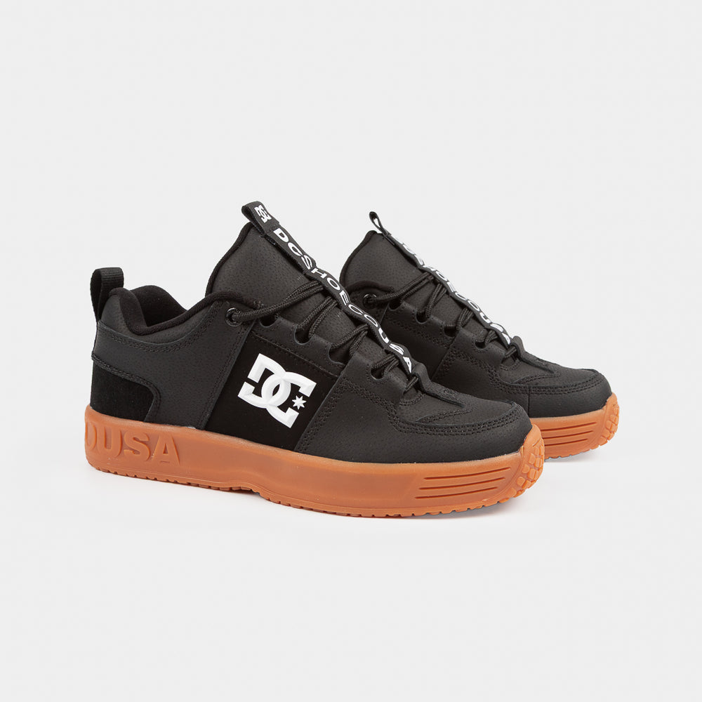 DC Shoes Black And Gum Lynx OG Skate Shoes