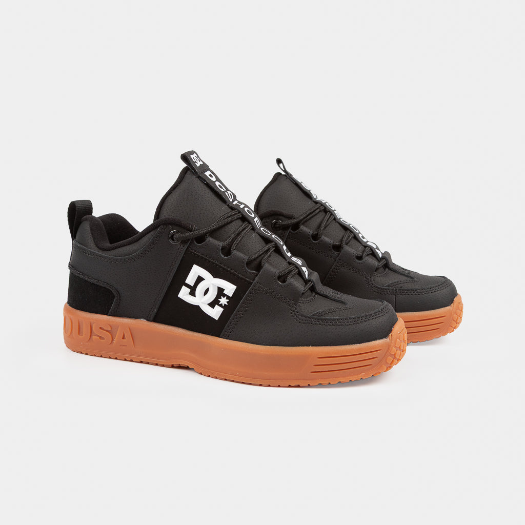 DC Shoes Black And Gum Lynx OG Skate Shoes