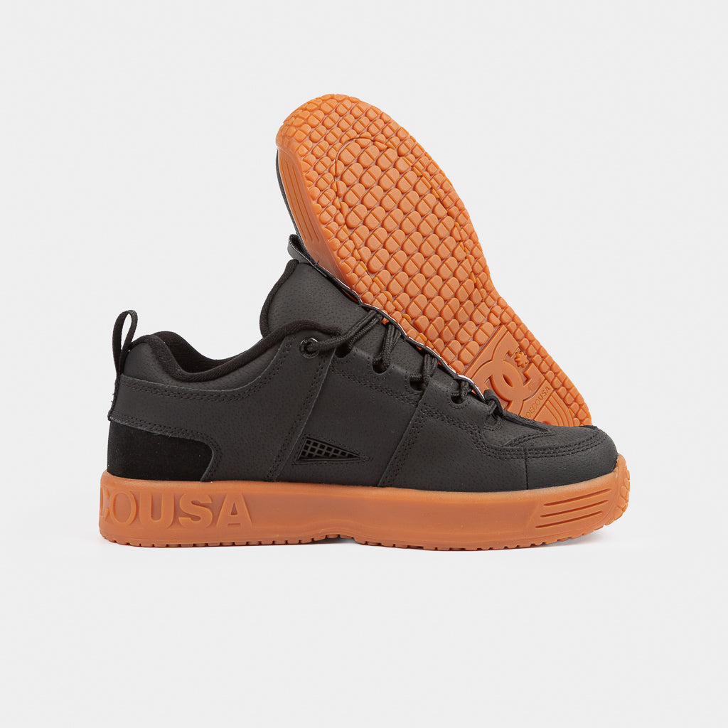 DC Shoes Black And Gum Lynx OG Skate Shoes