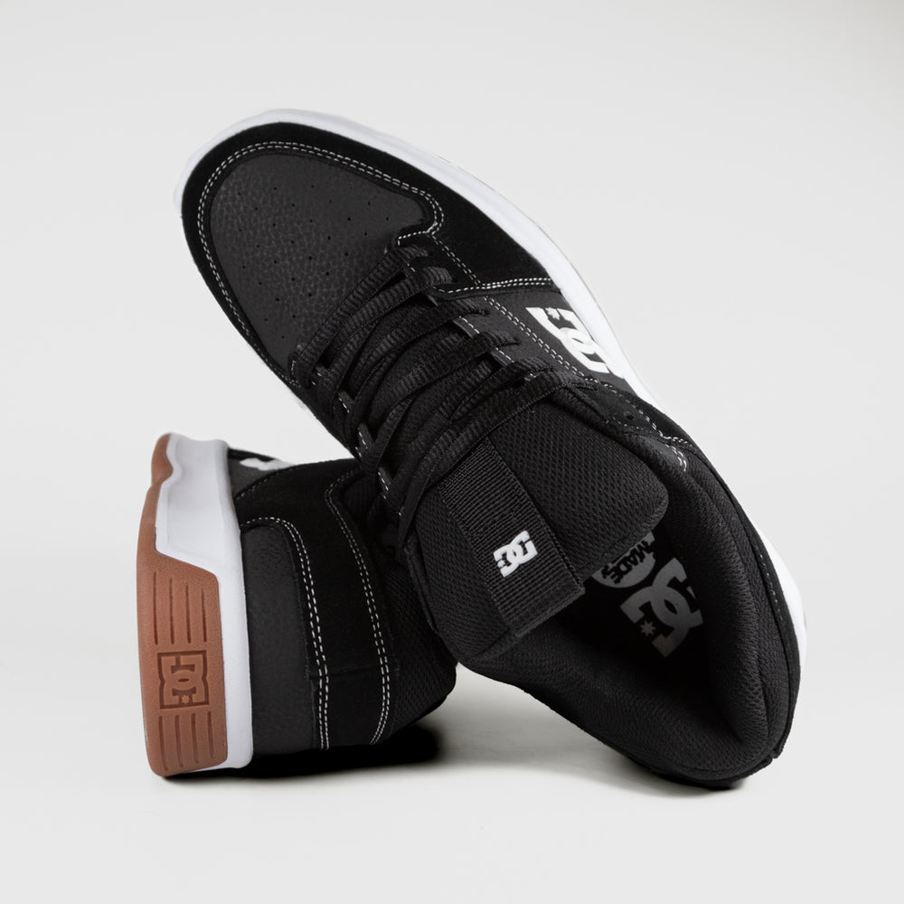 DC Shoes Black And White Lynx Zero Shoes