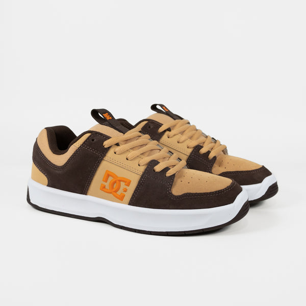 DC Shoes - Lynx Zero Shoes - Brown / Brown / Orange