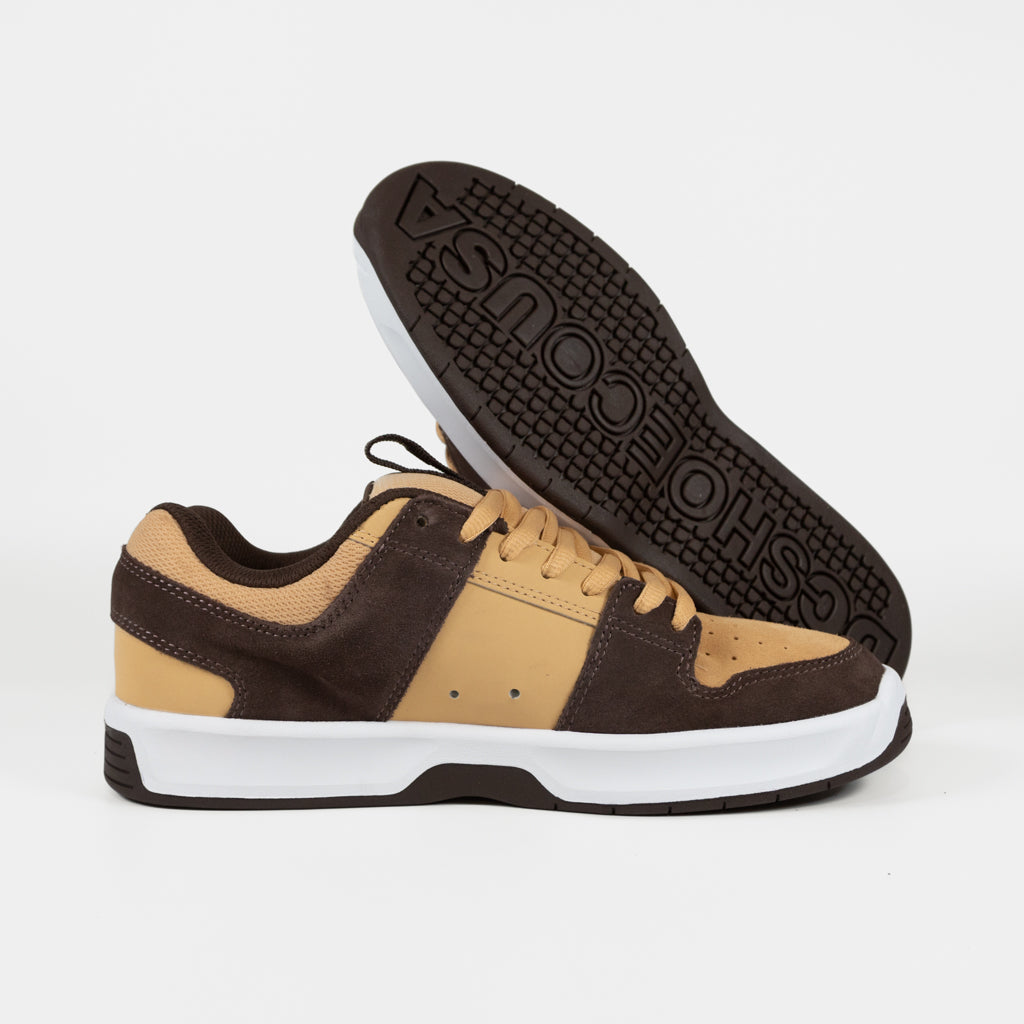 DC Shoes Brown And Tan Lynx Zero Shoes