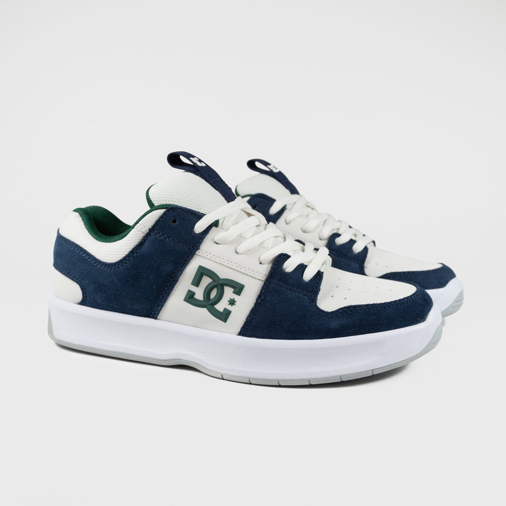 DC Shoes - Lynx Zero Shoes - Navy / White / Green | Welome Skate