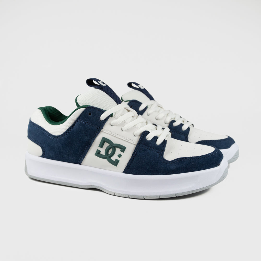 DC Shoes - Lynx Zero Shoes - Navy / White / Green
