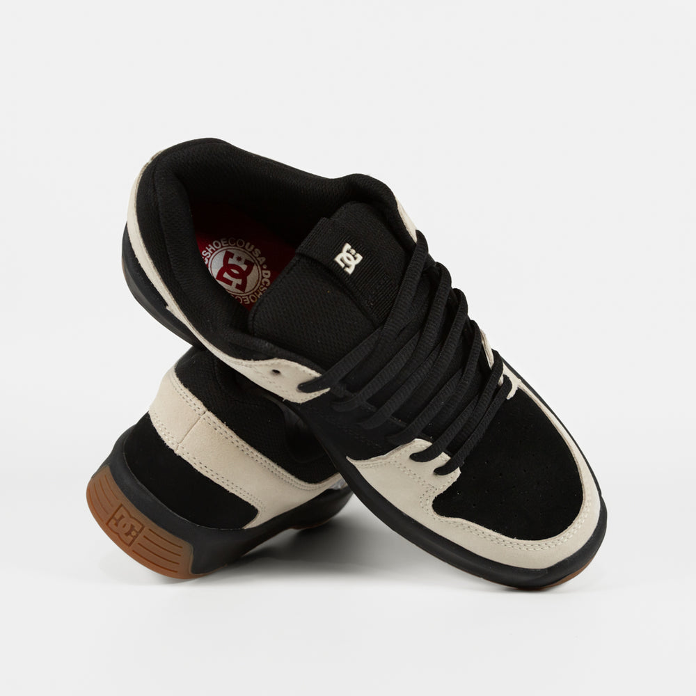 DC Shoes Black And White Lynx Zero Shoes