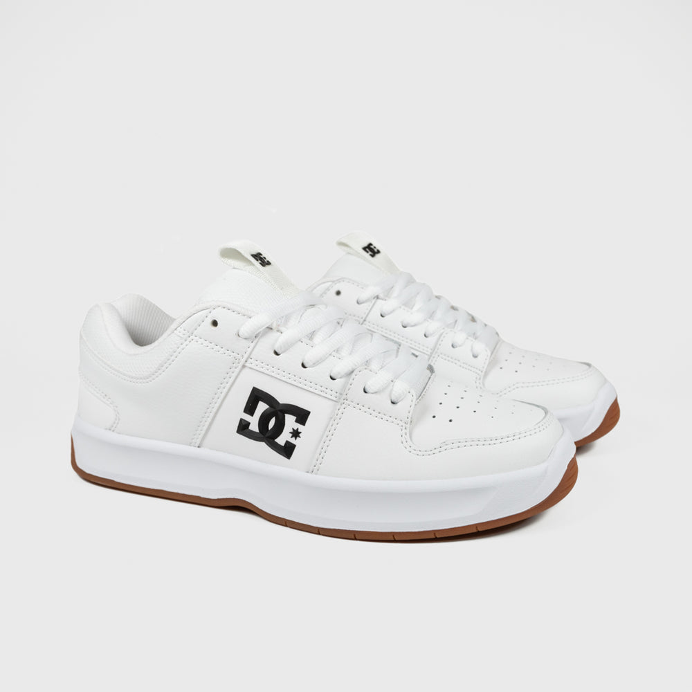 DC Shoes White Leather Lynx Zero Shoes