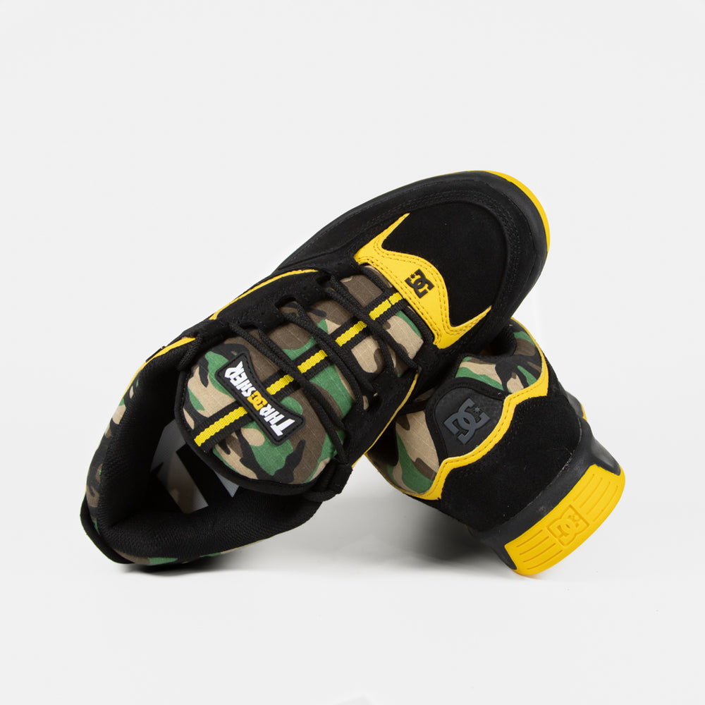 DC Shoes - Thrasher x Kalynx Shoes - Black / Yellow / Camo