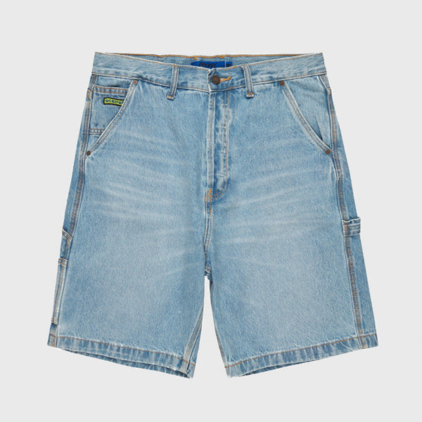 DC Shoes - Worker Baggy Carpenter Denim Shorts - Light Indigo