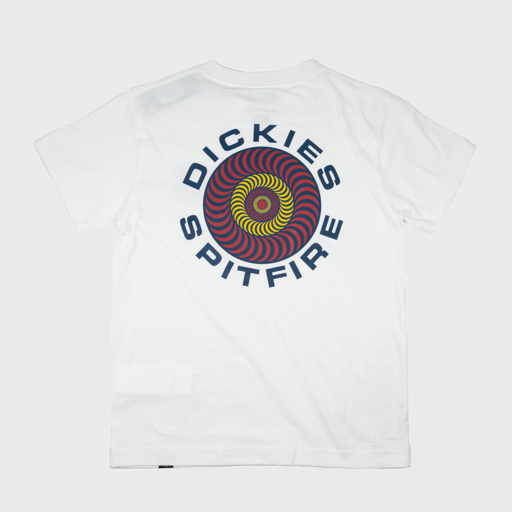 Dickies Youth Spitfire Classic Swirl White T-Shirt