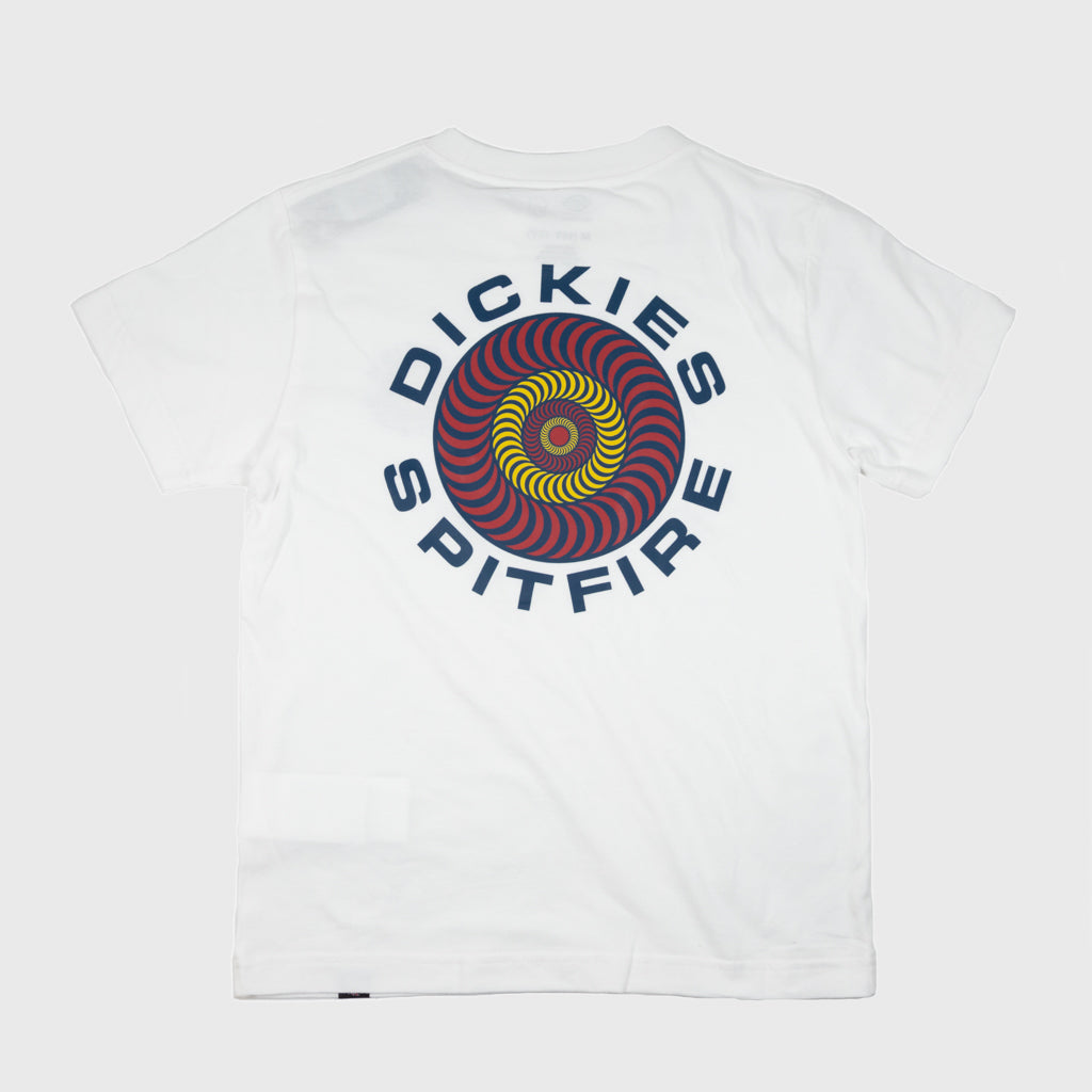 Dickies Youth Spitfire Classic Swirl White T-Shirt