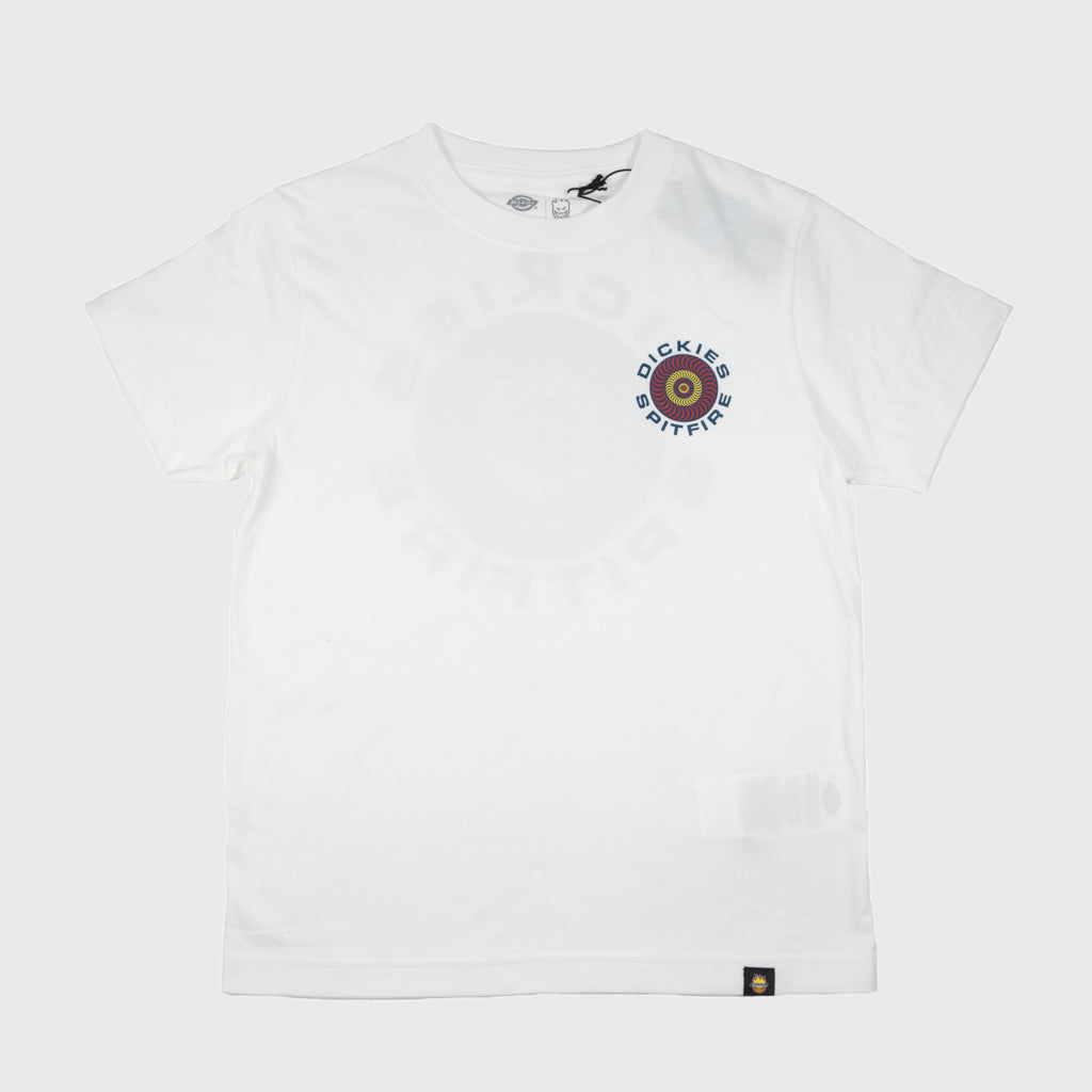 Dickies Youth Spitfire Classic Swirl White T-Shirt