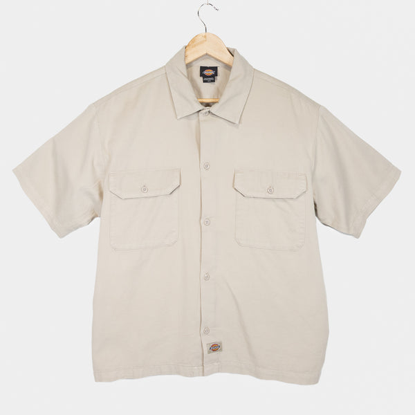 Dickies - 247 Short Sleeve Work Shirt - Stone