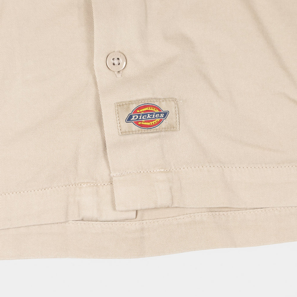 Dickies Stone White 247 Short Sleeve Work Shirt