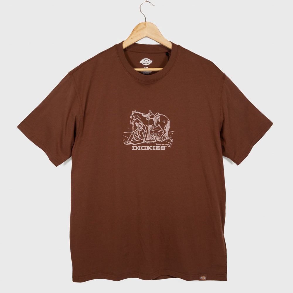 Dickies Companion Centre Brown T-Shirt