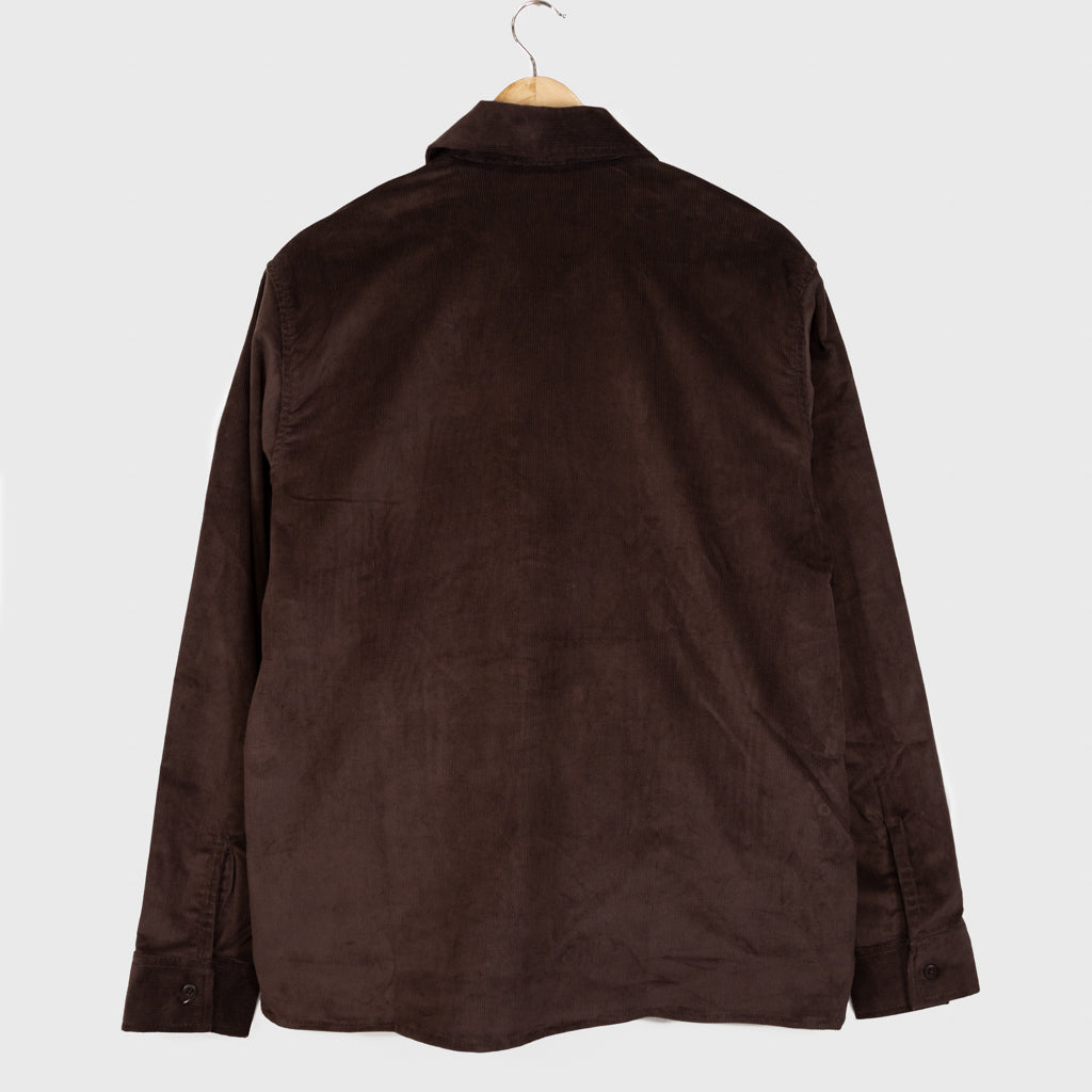 Dickies Chocolate Brown Corduroy Longsleeve Shirt