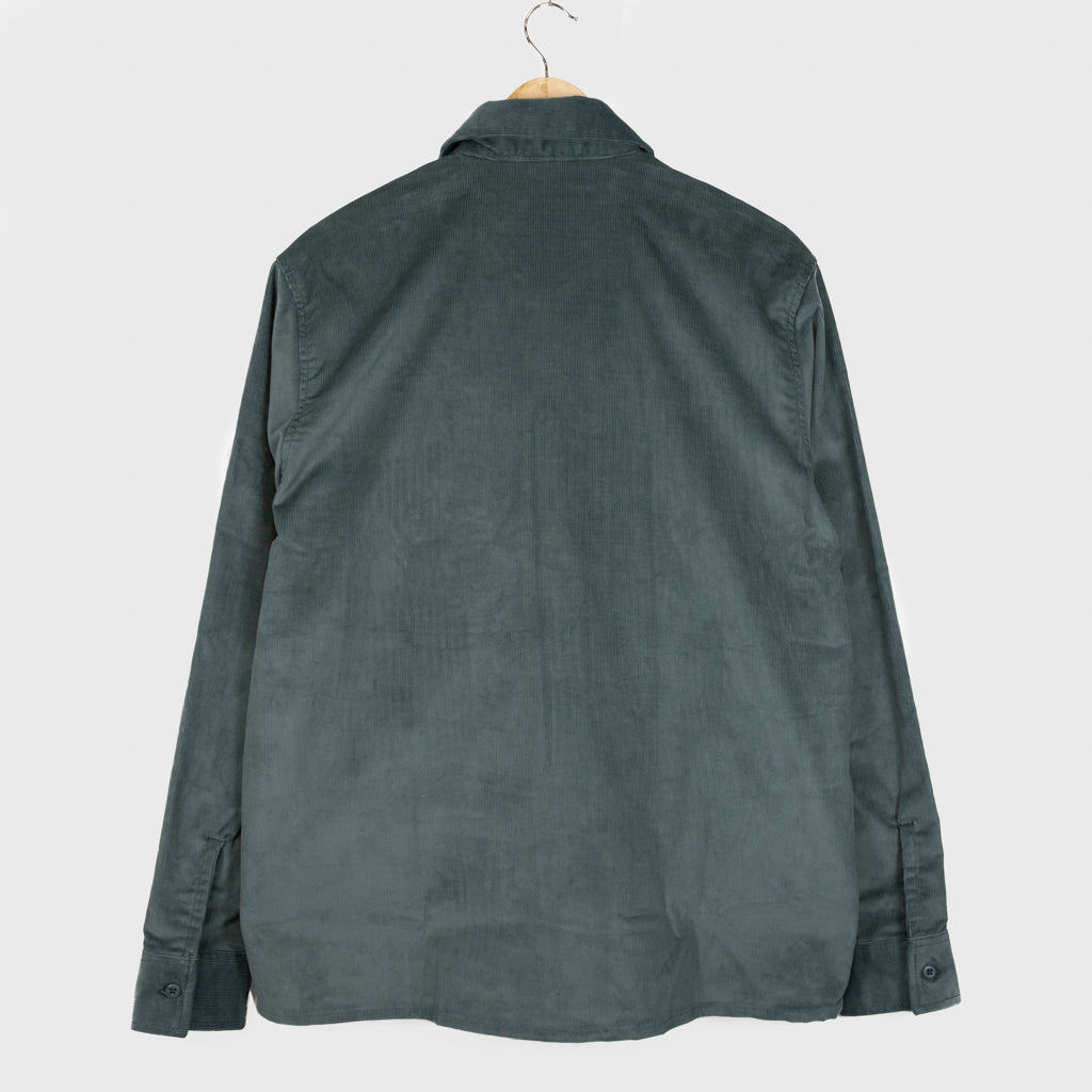 Dickies Lincoln Green Longsleeve Corduroy Shirt