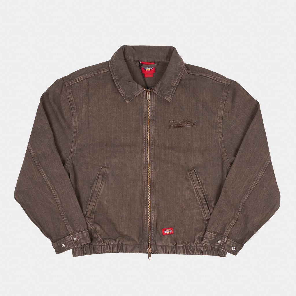 Dickies Edgewood Unlined Brown Denim Jacket