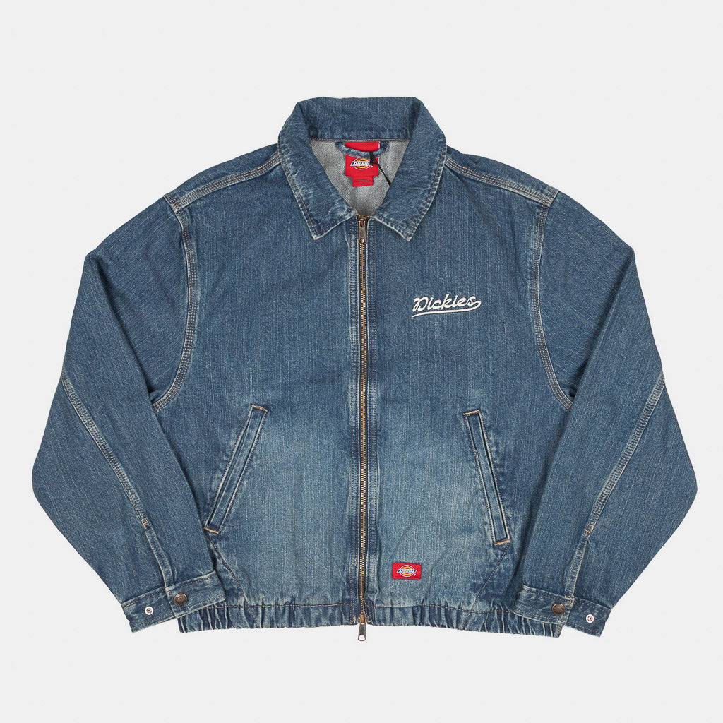 Dickies Edgewood Unlined Mid Wash Blue Denim Jacket