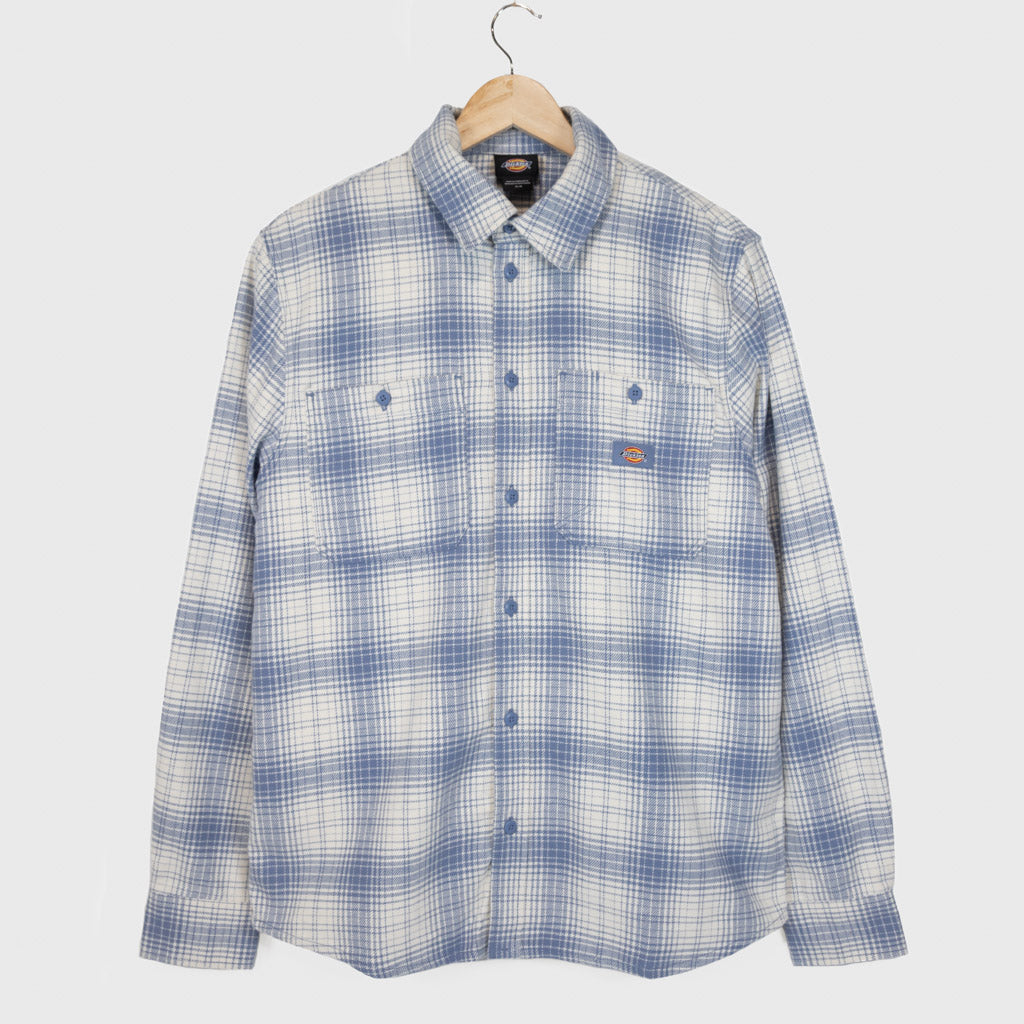 Dickies Country Blue Evansville Flannel Shirt 