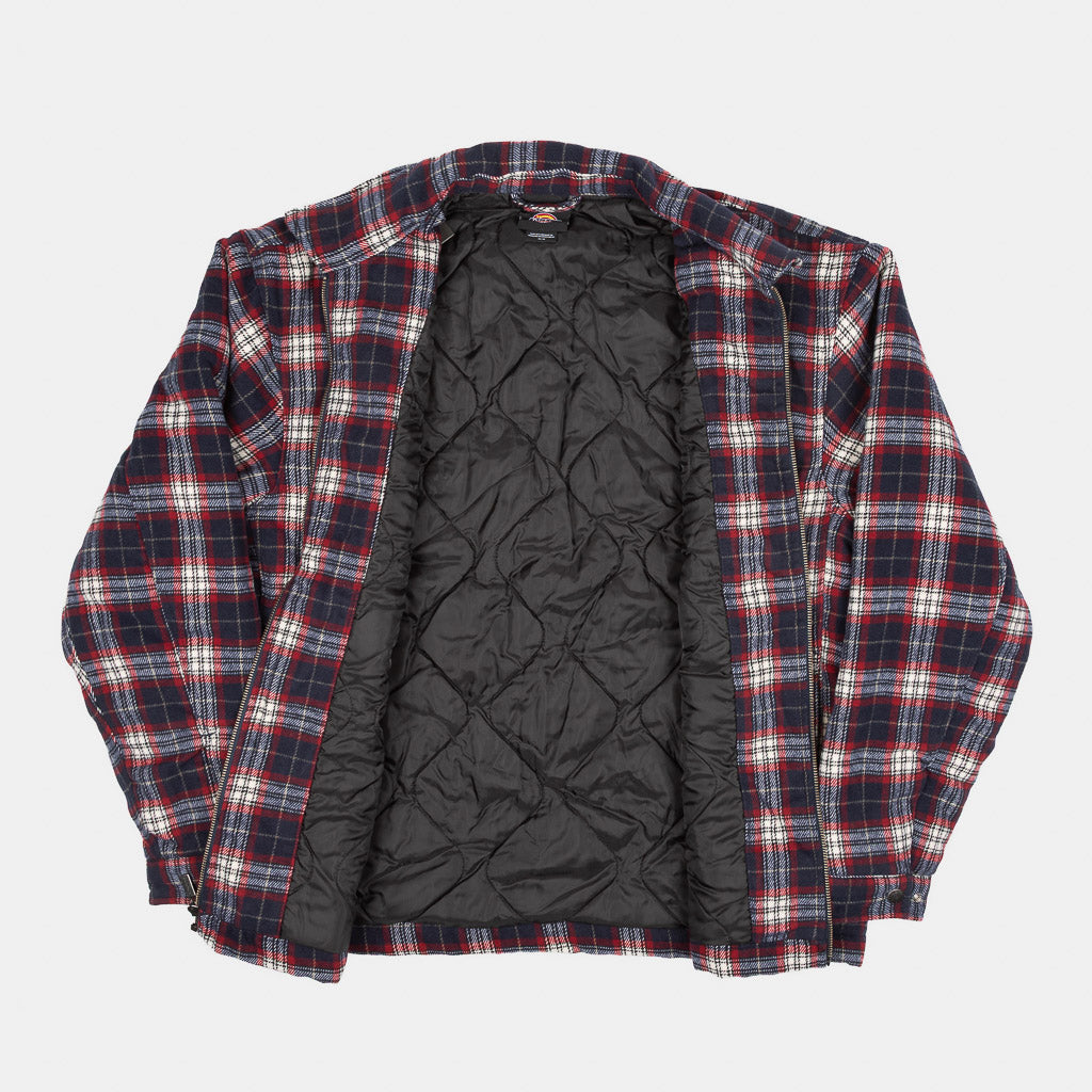 Interior Of Dickies Florence Oversized Flannel Shacket