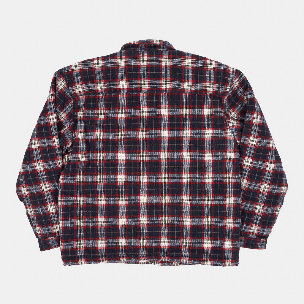 Back Of Dickies Florence Oversized Flannel Shacket