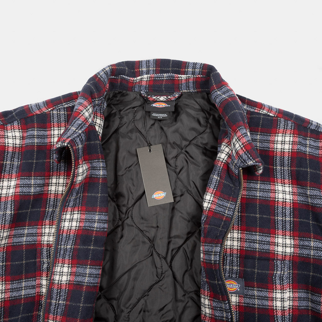Interior Of Dickies Florence Oversized Flannel Shacket