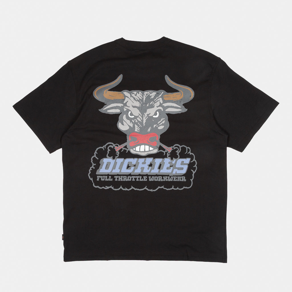 Back Of Dickies Lakeridge Black T-Shirt